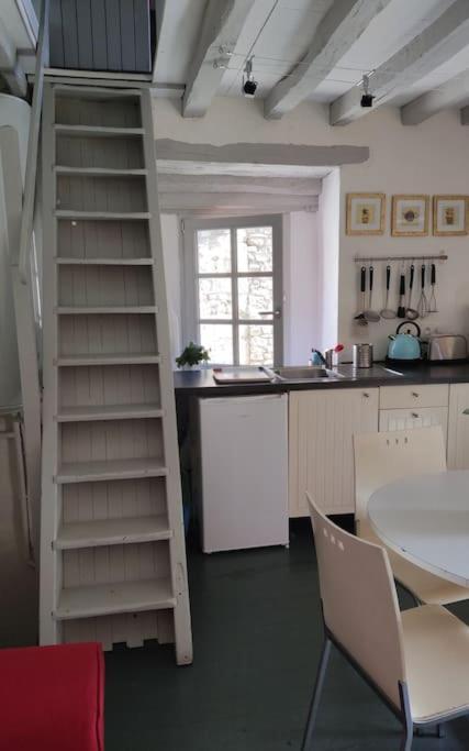 La Maisonette Du Bateau Lavoir Semur-en-Auxois Bagian luar foto