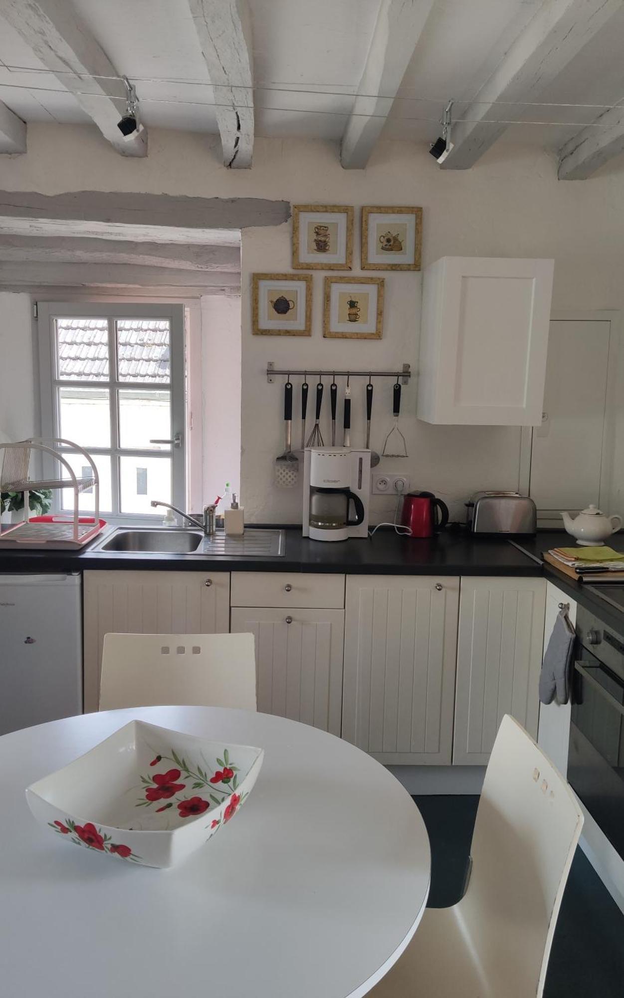 La Maisonette Du Bateau Lavoir Semur-en-Auxois Bagian luar foto